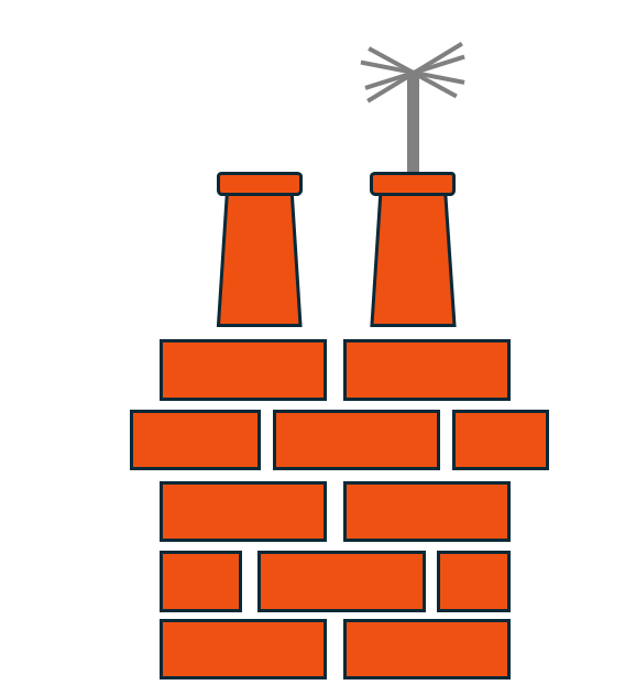 Chimney stack